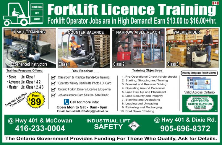 Forklift Training November 2016